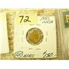 Image 1 : US of America 1849 $1 gold piece mint 688567 - 1st year made (154)