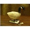 Image 1 : 6.5" whale bone, baleen and ivory Canadian goose by Roger Silook, Sr. - died in Christmas of 2005 (1