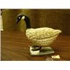 Image 4 : 6.5" whale bone, baleen and ivory Canadian goose by Roger Silook, Sr. - died in Christmas of 2005 (1