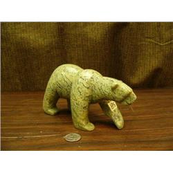 8" soapstone bear by Eric Tepon III polar bear (2)
