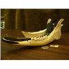 Image 2 : 8.5" caribou jaw and baleen sled with seal hide kayak (152)