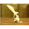 Image 1 : 5" flying ivory eagle name unreadable (152)