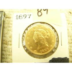 1897 $10 gold piece mint #100159 (154)
