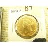 Image 1 : 1897 $10 gold piece mint #100159 (154)