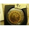 Image 1 : 1881 Liberty head $10 gold piece mint# 3877260 uncirculated (154)