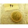 Image 1 : 1894 Liberty head $10 gold piece in 10k gold bezel extra fine condition. (154)