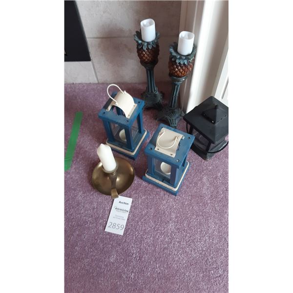 Lanterns, Candlesticks A