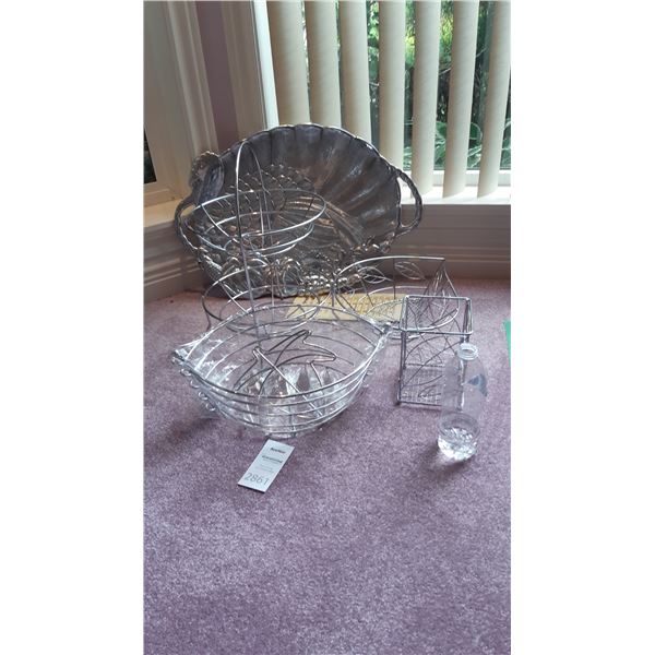 Metal Baskets, Serveware A