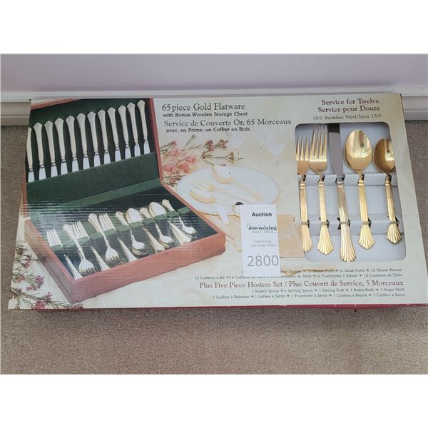 Prescott Gold Plated Flatware A