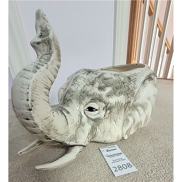 Elephant Head Planter A