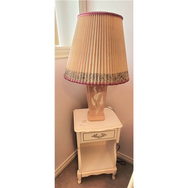 Night Stand and Lamp B