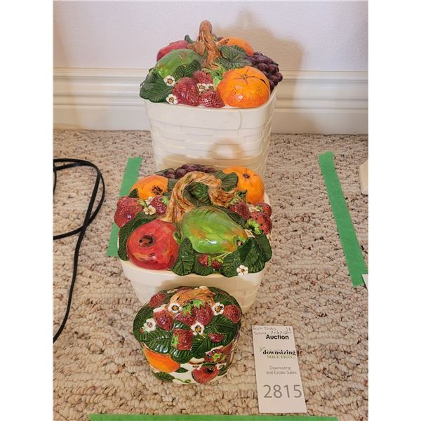 Decorative Canisters A