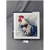 Image 1 : Ltd Ed 77/500 "Happy New Year" Rooster Print By A.J. West. Approx. 11" x 11"
