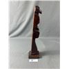 Image 2 : First Nations Wood Totem Carving By Earl G. Approx. 14" H