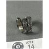 Image 2 : Interesting Steel Double Headed Dragon Ring