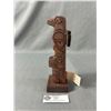 Image 2 : First Nations Carved Totem Pole By Tsimshian/Salish B.C. Artist Robert Cecil. Approx. 7 1/4" T