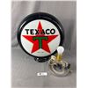 Image 1 : New Gas Pump Texaco/Harley Davidson Globe Light. Approx. 16"H