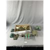 Image 1 : Vintage Lot Of Army Toys. Some From Cresent Toy Co. England