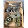 Image 2 : Vintage Lot Of Army Toys - Vehicle, Fencing & More