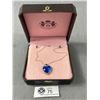 Image 1 : Beautiful Blue Heart Necklace Set