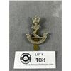 Image 1 : Royal Military College of Canada Cap Badge- King's Crown "Truth Duty Valor"