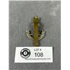Image 2 : Royal Military College of Canada Cap Badge- King's Crown "Truth Duty Valor"