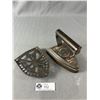 Image 1 : Antique # 9 Cast Iron Sad Iron with Stand
