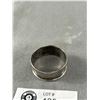Image 2 : Vintage Sterling Silver Napkin Ring