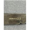 Image 2 : Antique P&MS Cased Silverplate Knife & Fork Fish Set- Original Patina