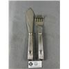 Image 1 : Antique Large Fish Fork & Knife Servers HA EA FA