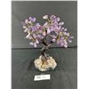 Image 1 : 10" Amethyst Tree Large On Amethyst Base. (Brazil) MSRP $800.00