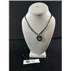 Image 1 : Black Alaska Diamonds Hemetite Necklace & Pair of Earrings Set
