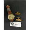 Image 1 : Caterpillar Wrist Watch. Quartz, Battery Required & Pair of Caterpillar Cufflinks