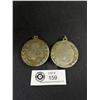 Image 2 : 2 Medals 1987 Motts Canada Partners in Performance. Origianl Patina
