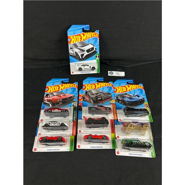 Assortment Of 10 New Collectible HotWheels In Original Packaging