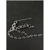 Image 2 : 3 Silver Anklets 7.75",9.5" 10" L All Original Patina in Good Condition