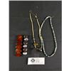 Image 1 : 2 Gem Stones Bracelets & Necklace