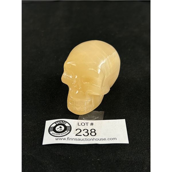 Honey Calcite Skull MSRP $190.00