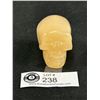 Image 3 : Honey Calcite Skull MSRP $190.00