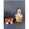 Image 1 : Rare Goebel Alice in Wonderland " Walrus" Decanter.