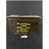 Image 1 : Vintage Metal 820 Cartridges Ammo Box (Empty)