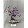 Image 1 : 10" Amethyst Tree Large On Amethyst Base. (Brazil) MSRP $800.00