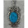 Image 2 : Beautiful Turquois Owl Necklace