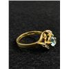 Image 2 : Stunning Aquamarine Ring Size 7.25