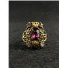 Image 1 : Antique Adjustable Ruby Ring Size 8