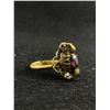 Image 2 : Antique Adjustable Ruby Ring Size 8
