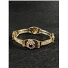 Image 1 : Lovely Gold Plated Rhinestones Bangle Bracelet