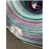 Image 2 : Signed Fellan? 94 Swirl Colour Glass Bowl Approx. 16" x 14" x 5 1/2" H