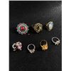 Image 1 : Collection of Vintage Rings
