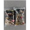 Image 1 : 2 Bags of Old Costume Jewelry & Parts